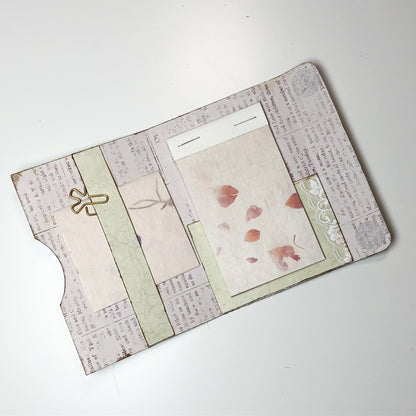 Handmade Mini Notes Folio: Butterfly