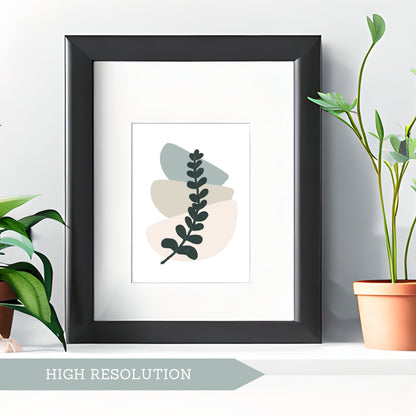 Abstract Boho Trio Printable Art: Soft Sand