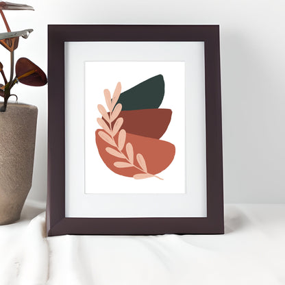 Abstract Boho Trio Printable Art: Brick